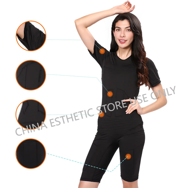 Body Sculpting Fitness Trainer Slimming Muscle Stimulator Weight Loss Machine GYM Ems Training Suit Wireless gym ems suit