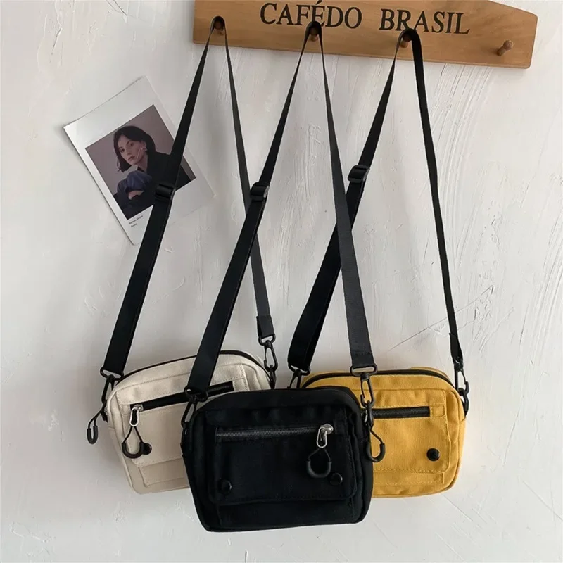 Women Tote Bag Pure Color Casual Outdoor Canvas Handbag Zipper Shoulder Bag Luxury