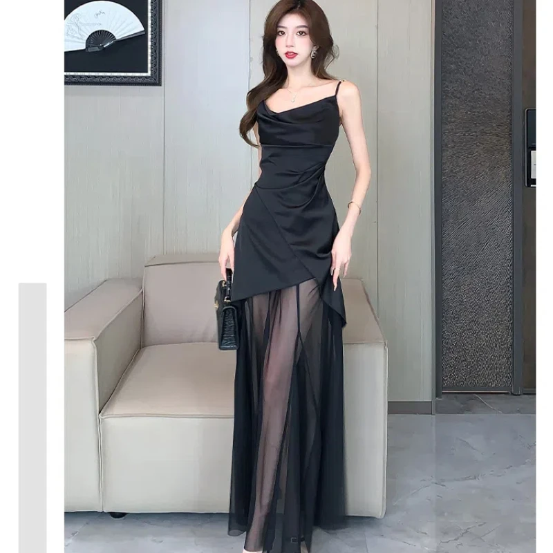 COYSEIO DRAPING DRESS コイセイオ　ワンピース Embroidered Phoenix One Shoulder Fishtail Qipao / Cheongsam