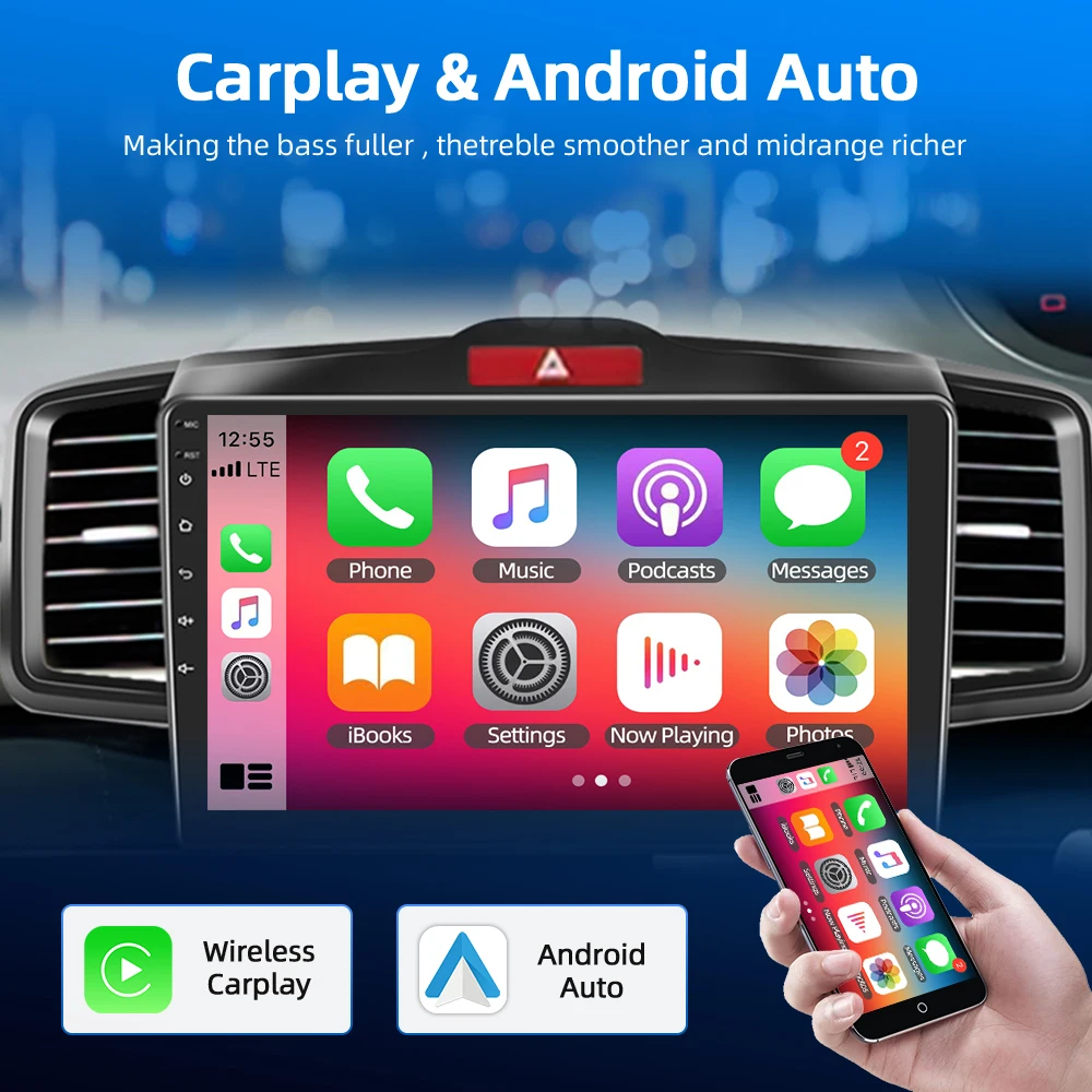 Автомобильная Мультимедийная система AMPrime, автомагнитола 2DIN на  платформе Android для Honda Freed 1 Спайк 2008-2016 | AliExpress