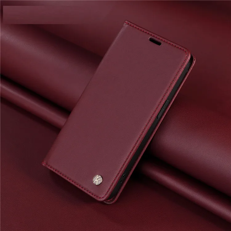 Luxury Leather Flip Phone Case with Magnetic Wallet Cover