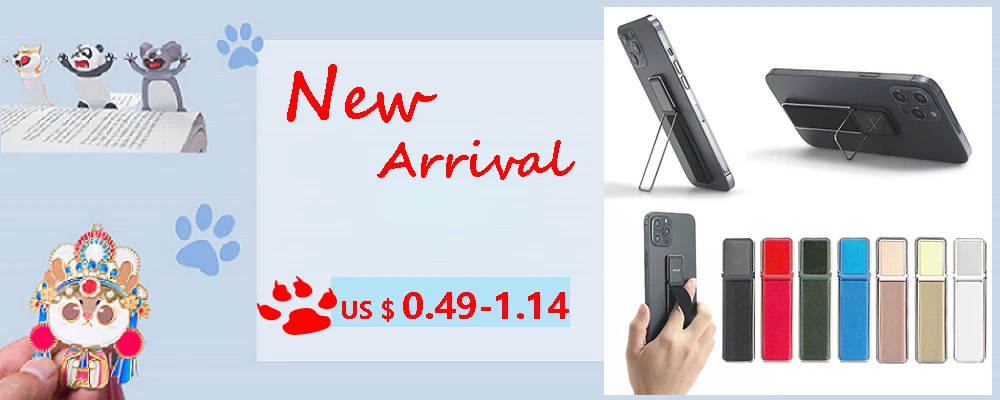 Heißer 360 Rotation Handy Faltbare Stehen Zurück Ultra Dünne Telefon Ring Halter Multi Winkel Tragbare Schreibtisch Metall Finger Ständer – Detail 3