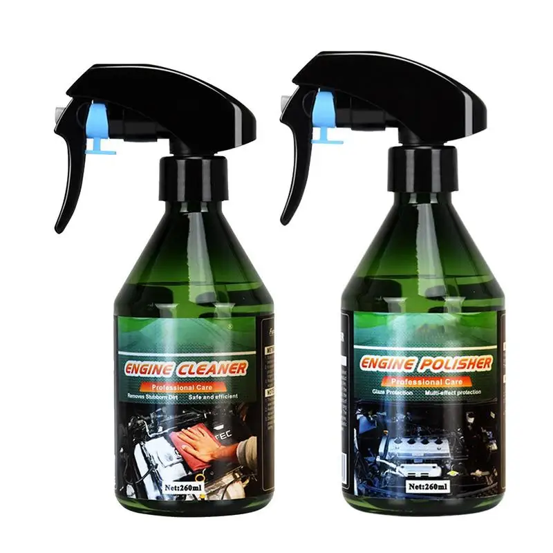 

Car Coating Spray For Engine 260ml Car Coating Quick Detail Spray-Extend Protection Cleaning Agent For Removing Dirt For Metal