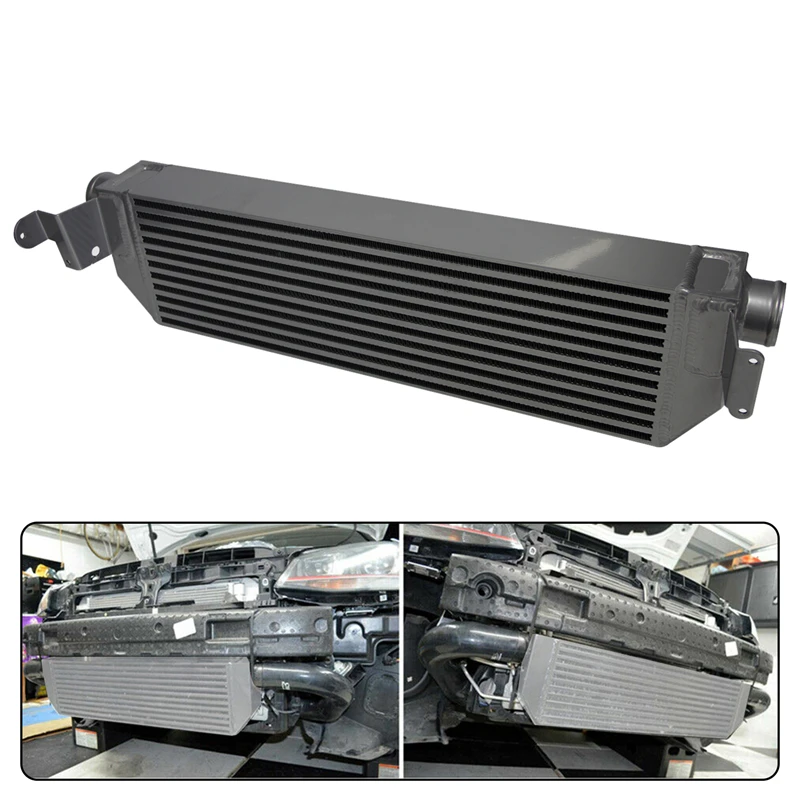 Aluminum Front Twin Intercooler Fits for Volkswagen Golf R GTI MK7 2.0T