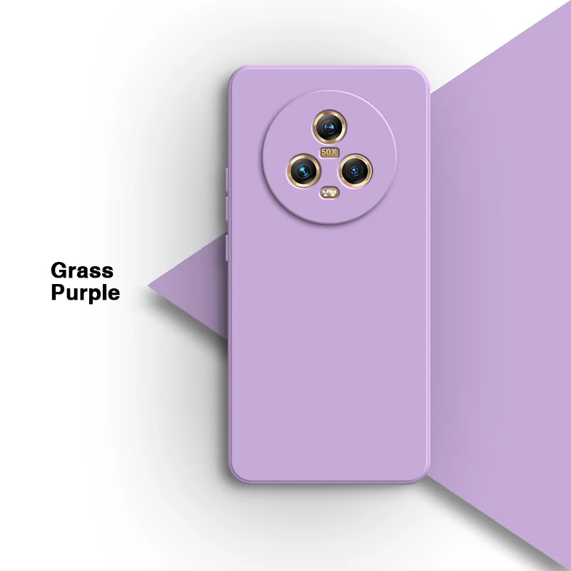 High-Quality Liquid Silicone Phone Case with Soft Lens Protection