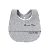 Bavoirs en coton pour bébés, 4 pièces, vêtements pour rots, serviettes de salive pour nouveau-nés, filles et garçons, tablier pour enfants, accessoires pour nourrissons, ensemble de bavoirs pour tout-petits 6