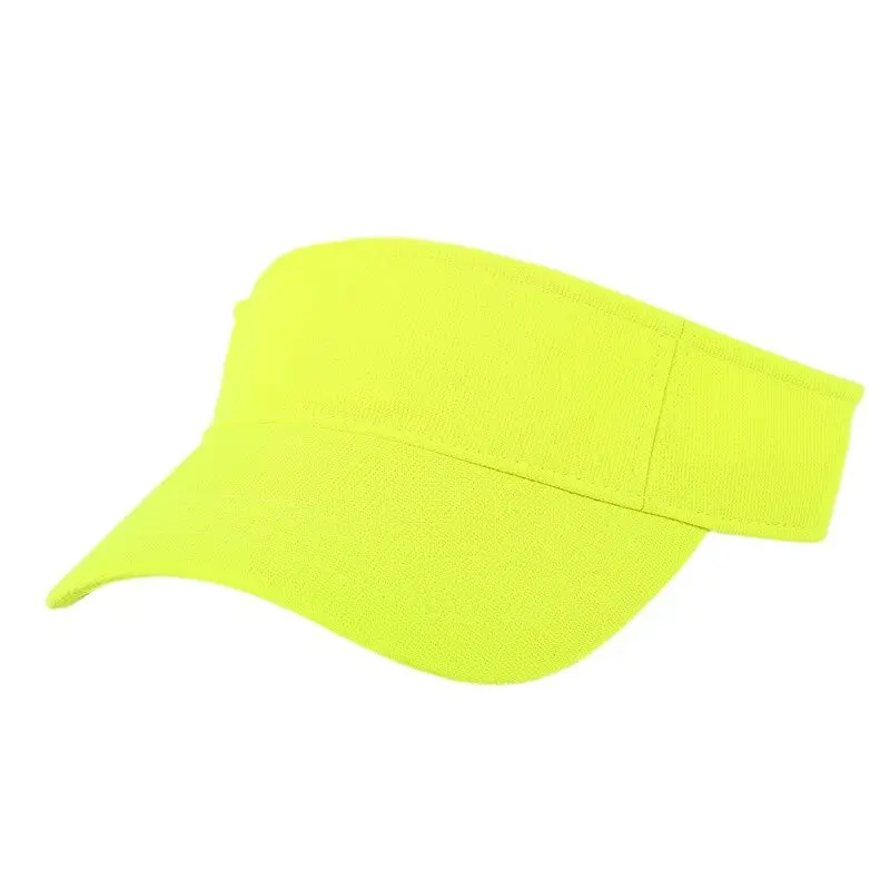 

Adjustable Blank Sun Visors for Women Men Neon Yellow Sports Tennis Golf Sun Visor Cap Dusty Pink White Black