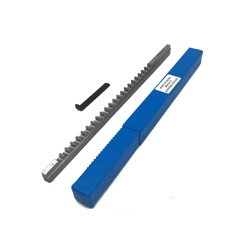 Push-Type Keyway Broach 6mm C1 Metric Size Broaches Broaching Tools for CNC Router Tool for CNC Router Metalworking keyway broach tools