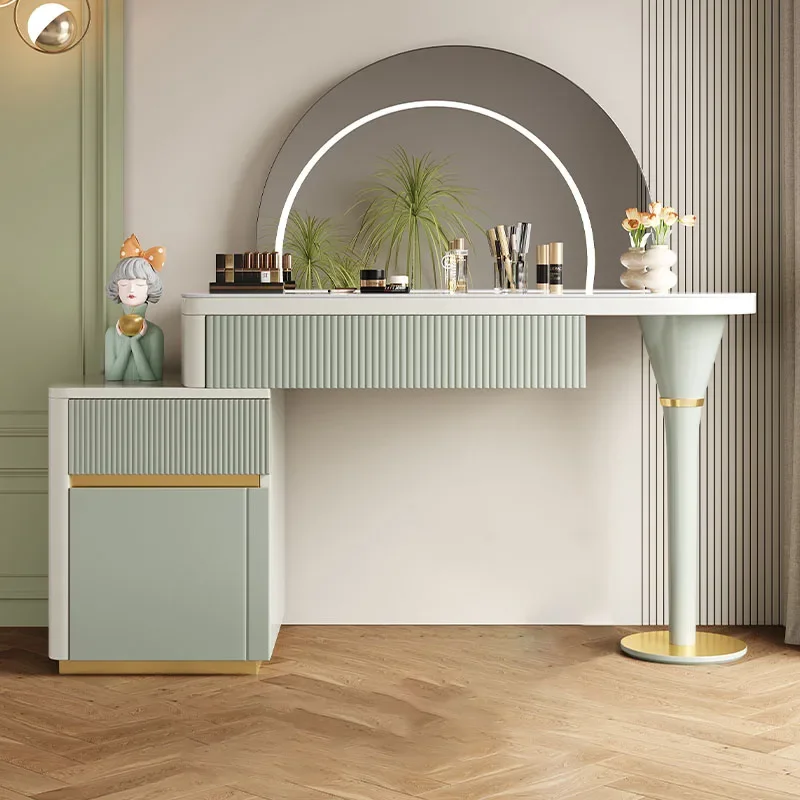 

Nordic Sense Nordic Makeup Table Modern Fashion System Storage Makeup Vanity Drawers Speakercomoda Pra Quarto Kitchen Furniture