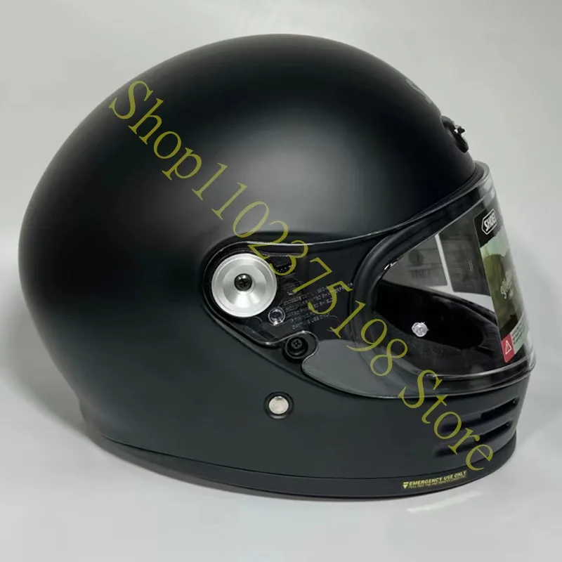

SHOEI GLAMSTER Высокое качество ABS винтажный Японский Полнолицевой шлем. Защитный шлем для мотоцикла Harley