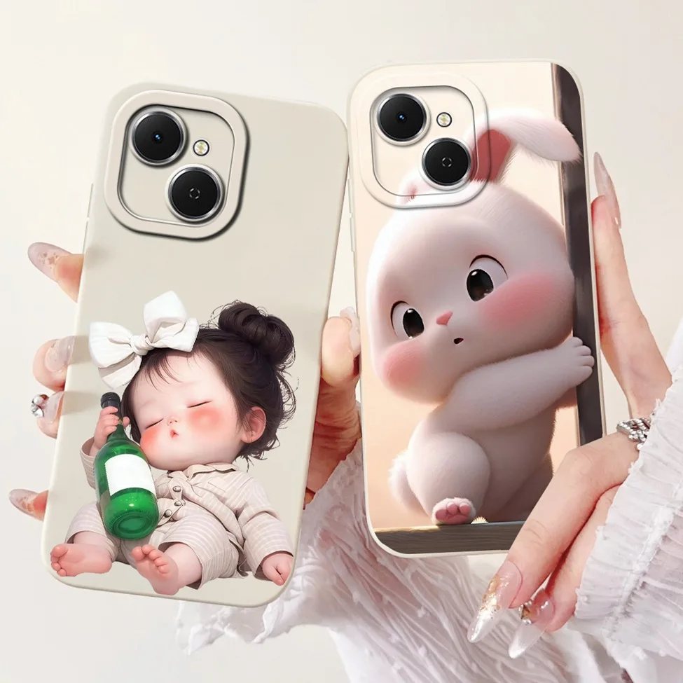 Silicone Luxury Fashion Love Painted Shockproof Phone Case Bumper
