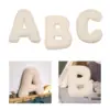 Letter Plush Pillow Ornament Throw Cushion Decorative Throw Pillow for Living Room Home Office Couch Home Decoration 1