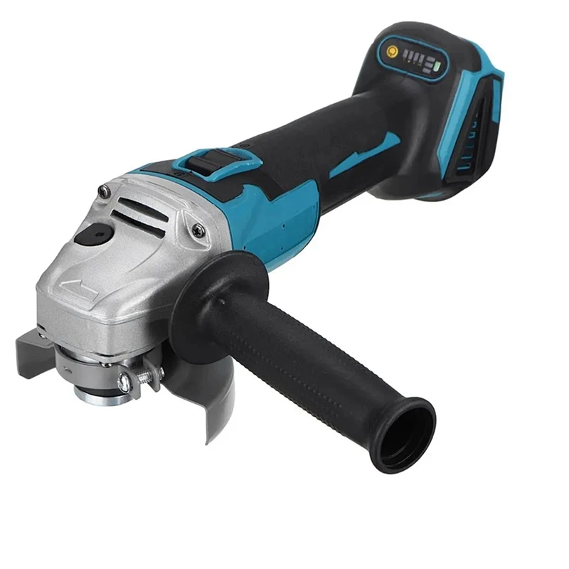 Electric Angle Grinder For Makita 18V Battery 100/125mm 4 Speed Brushless Grinding Machine Cordless DIY Woodworking Power Tool electric grinder angle grinder electric angle grinder