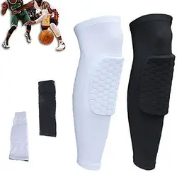 Professional Sleeve Sports Protector, Support, Style Pad Knee Kneepad New Basketball  Brace Honeycomb Leg Long Sports Knee Suppo