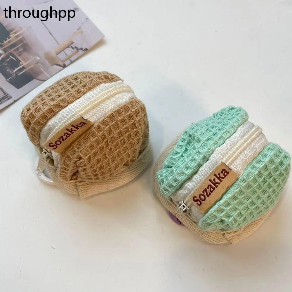 

1 PC Universal Mini Earphone Bag with Zipper Portable Soft Earphone Protective Case