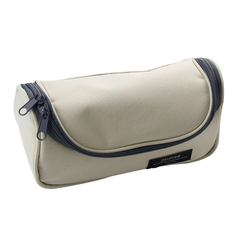 

Многофункциональный пенал большой емкости из ткани Оксфорд с отделениями для ручек и сумкой