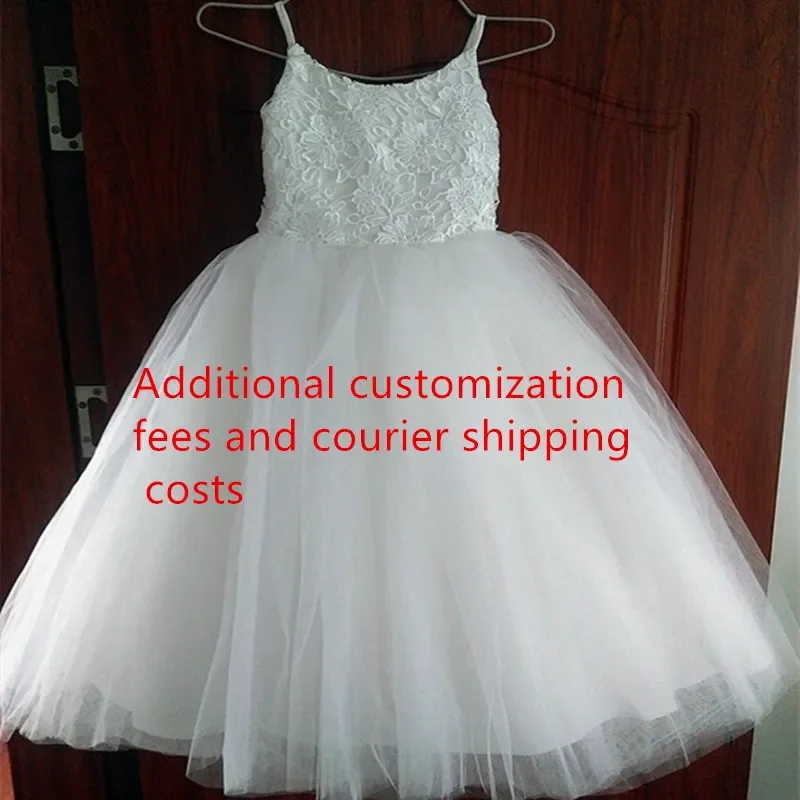 

DHL/ FedEx Fast Shipping And Custom Fees Flower Girl Dresses Weddings Communion Dress Girls Party Gowns