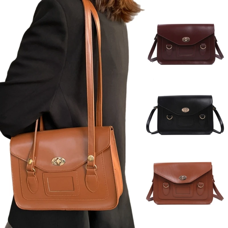 

Leather Bag Backpack with Detachable Straps Crossbody Bag Shoulder Bag