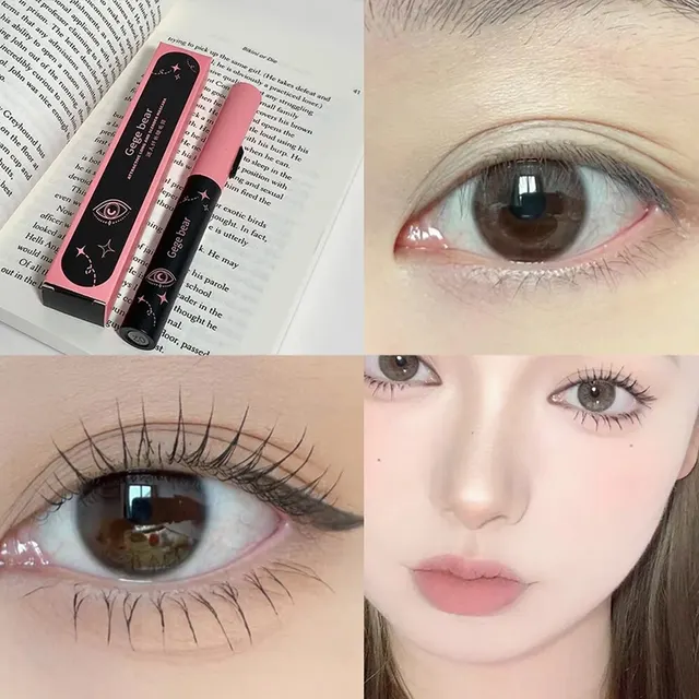 Double-ended Charming Long Mascara Gegebear Natural Curling Long-lasting Waterproof and Sweat-proof Eyelash Primer 2