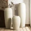Nordic Ceramic Large Vases Nordic Living Room Flower Arrangement Vase Floor-standing Modern Simple Room Decorative Ornaments CN 1
