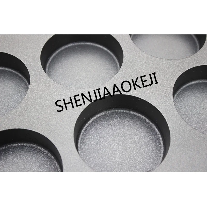 Gas type 16 hole hamburger furnace stainless steel Scones machine Red bean cake machine 2800Pa (liquefied petroleum gas) 5