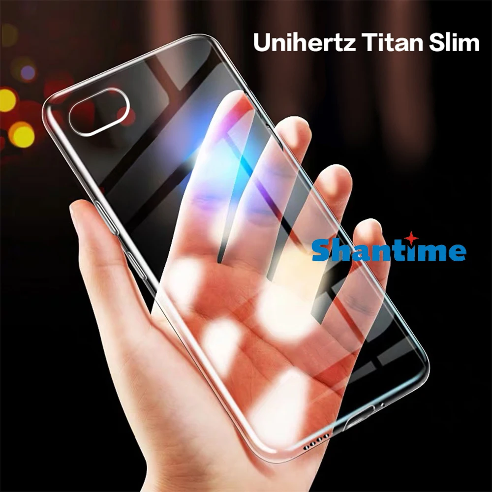 Per Unihertz Titan Slim Case Ultra Sottile Crystal Clear Tecnologia Di Assorbimento Degli Urti Paraurti Soft Tpu Cover Per Unihertz Titan Slim