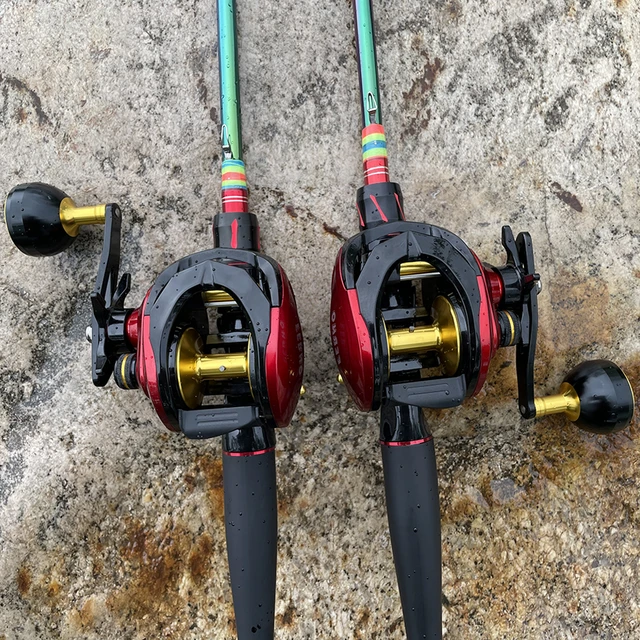 Baitcasting Fishing Reel With Line Counter 6+1 Bearings 6.2:1 Baitcaster  Reel with Digital Display Fishing Carretilha De Pesca - AliExpress