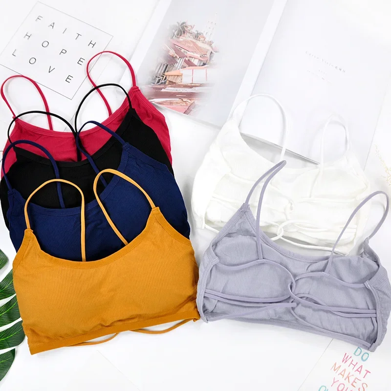 Beauty Back Yoga Bra Women Padded Sports Bra Underwear Removable Workout Bras Wireless Fitness Elastic Thin Shoulder Strap,sports bra,womens bras,sports underwear,womens lingerie,women lingerie