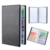 Leather 40/120/180/240/300 Cards ID Credit Card Holder Book Case Organizer Business  Cards ID Credit Card Holder Case 1