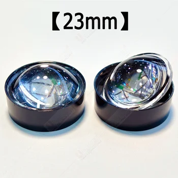 20 set di lenti da 23 mm con supporto per staffa lente led semicerchio Lenti LED piano-convive Lente ottica grado PMMA Per lente Lampada riflettente