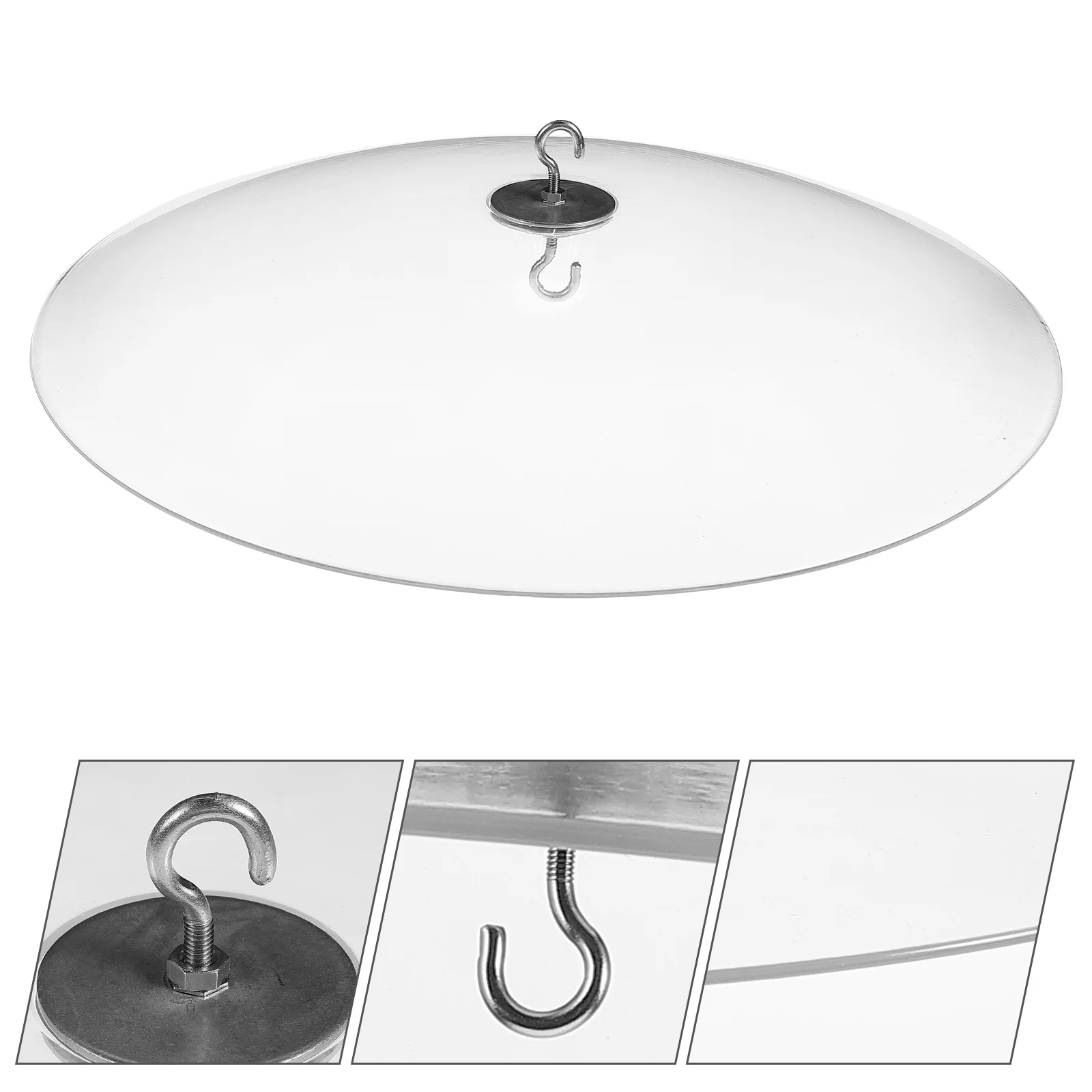 

Squirrel Baffle Dome Bird Feeder Protective Rain Cover Protective Cover for Hanging Bird Feeder