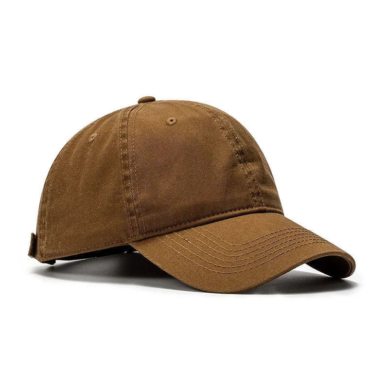  - High Quality Cotton Baseball Cap for Men Summer Hat Woman Fashion Snapback Hat Pure Color Women's Caps