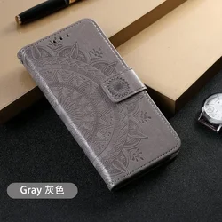 Totem Leather 360° Protective Flip Wallet Case - Samsung Galaxy S20+ (GRAY)