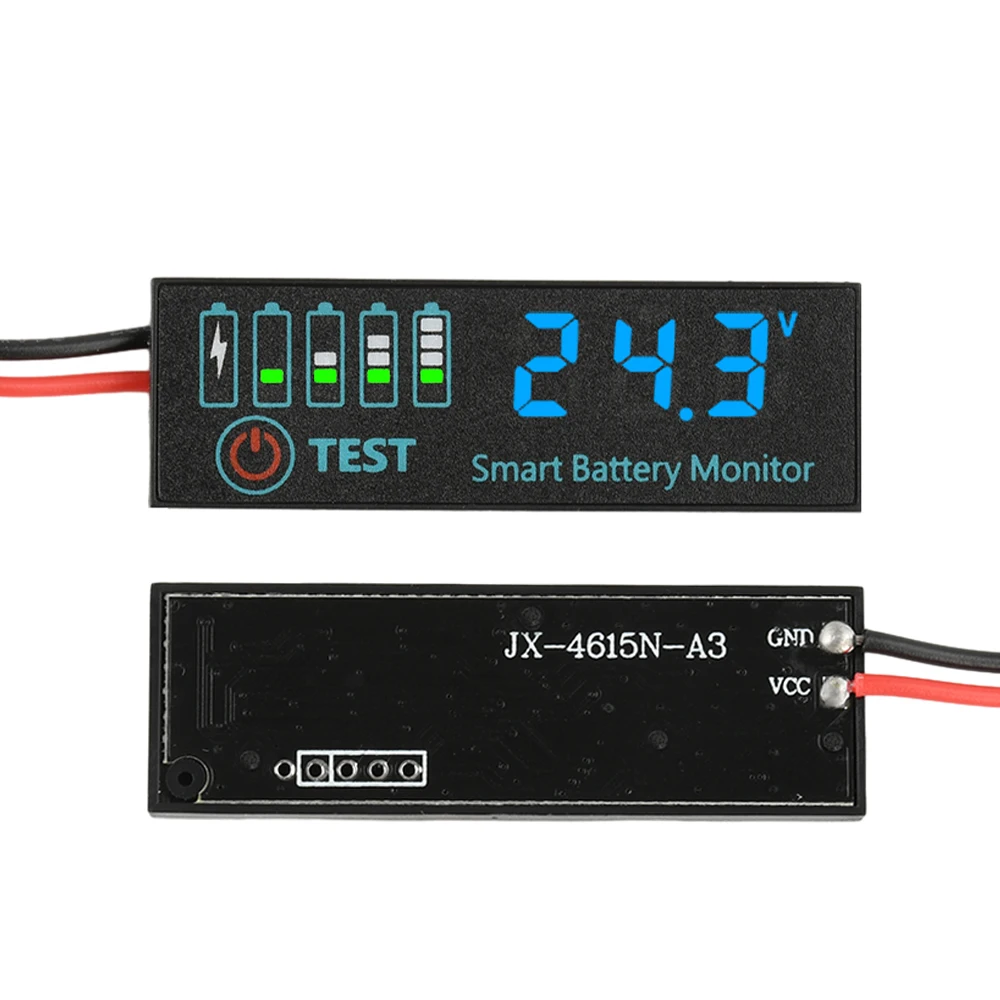 diymore DC 7–55 V Universal-Batterieladeanzeige, LED-Anzeige, Säurebatterie, Lithium-Batterie, Spannungsladeanzeige – Detail 9