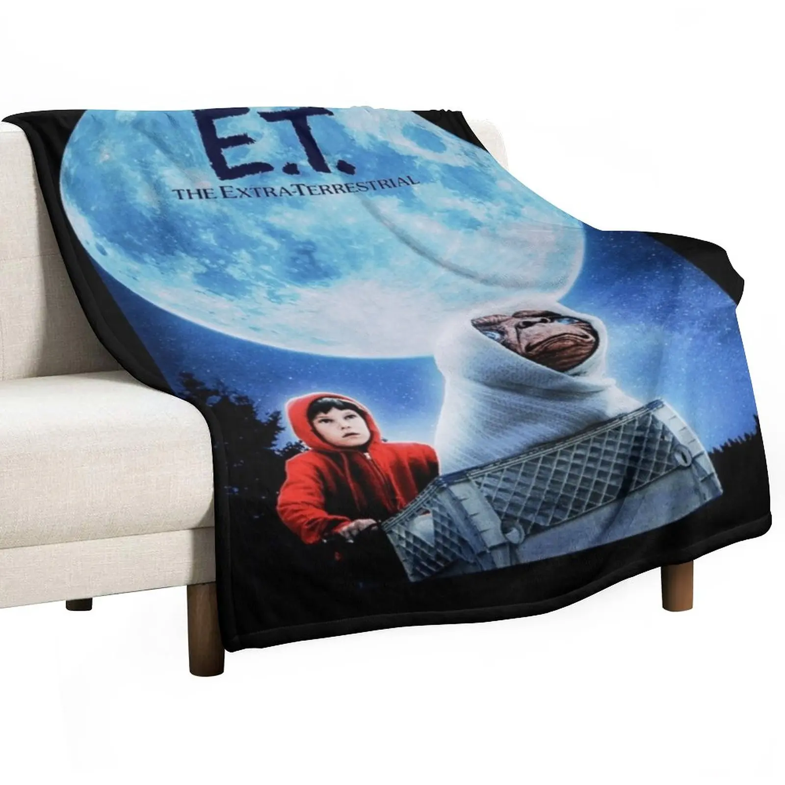 

E.T. The Extra Terrestrial (1982) Movie Classic . Throw Blanket blankets and throws Blankets Sofas Of Decoration Thermal Blanket