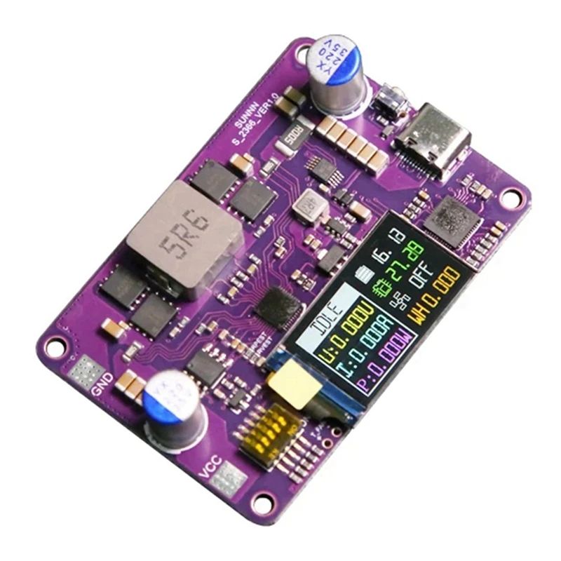 휴대폰 노트북 양방향 고속 충전 모듈, IP2366 PD3.1 140W IPS 보조베터리 DIY 마더보드, 2S, 3S, 4S, 5S 리튬 배터리