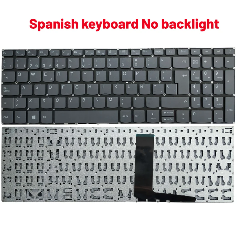 Teclado do portátil do russo EUA REINO