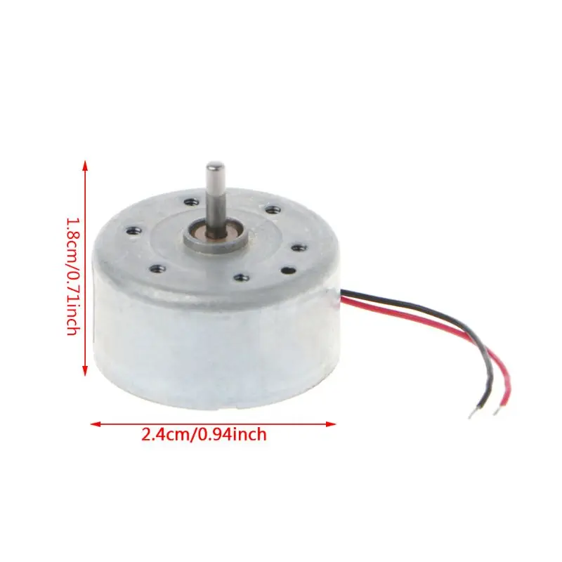 

Mini Micro 300 Solar Power Motor 5500RPM for DC 3V -6V Parts