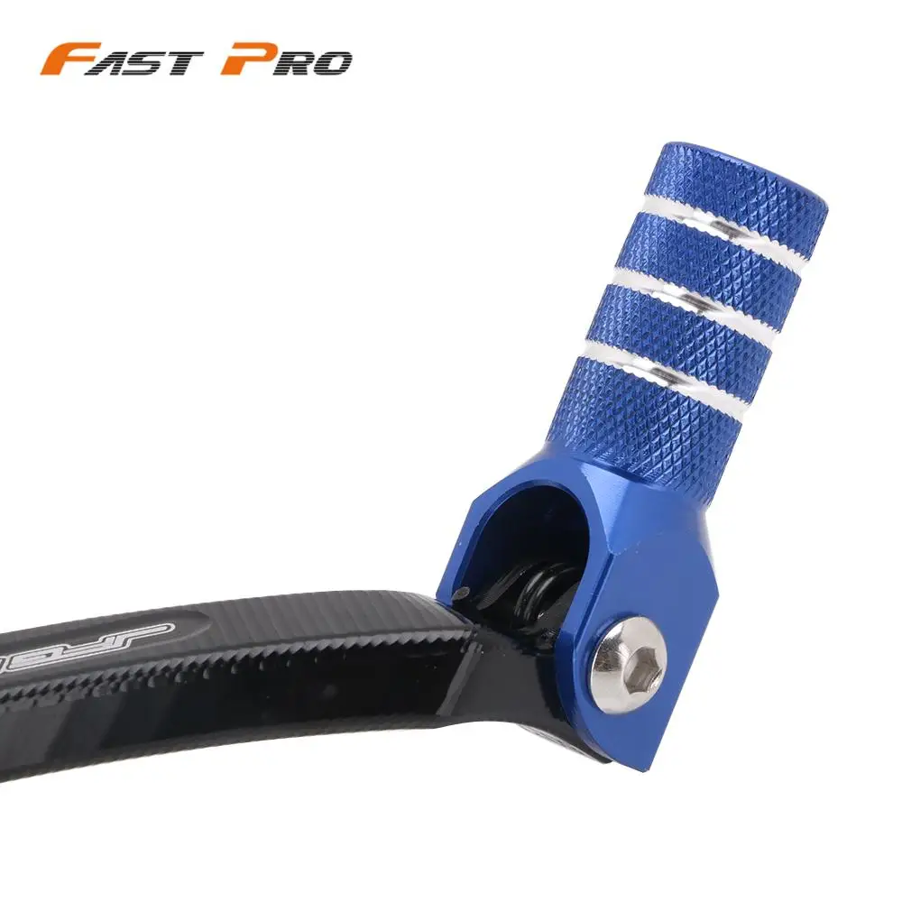 Motorcycle Blue CNC Aluminum Gear Shifter Shift Lever For YAMAHA YZ250F YZ450F 2014- YZ250FX WR250F YZ450FX WR450F -