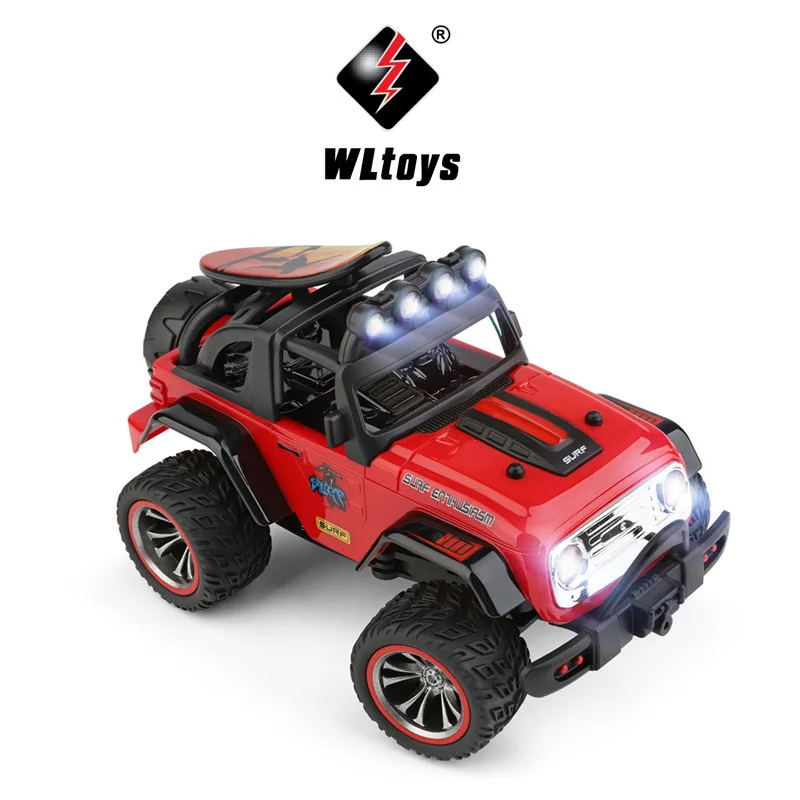WLtoys 322221 remote control car 1:32electric two wheel drive off-road vehicle remote control with lights racing model boy gift 5