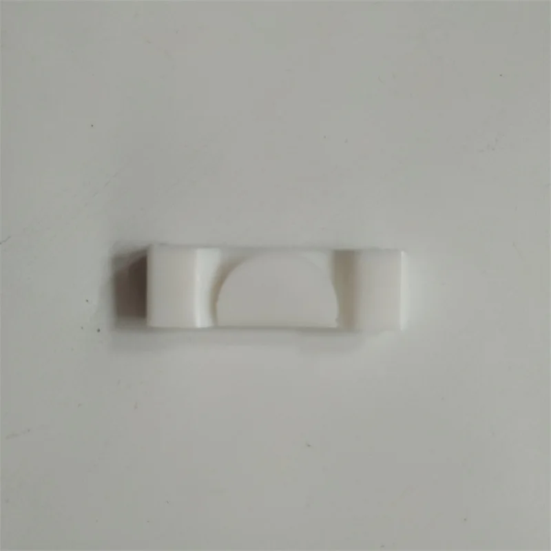Elevator Door Sliding Guide Shoe Slider Clip KM997109H01 Through-hole Lift White Plastic Parts L43mm for Kone