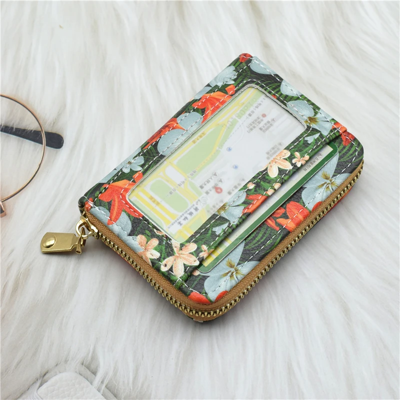 Women Card Holder Wallet PU Leather ID/bank/credit Card Holder Case for