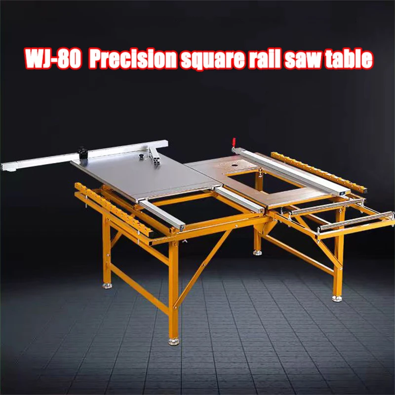 Woodworking Table Saw Multifunctional Folding Portable Sawing Machine