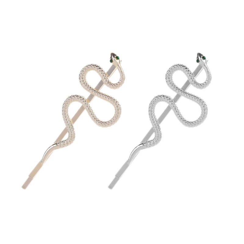 

MXMB Ponytail Curved Snake Hairpin Girl Headwear Spring Summer Hair Clip