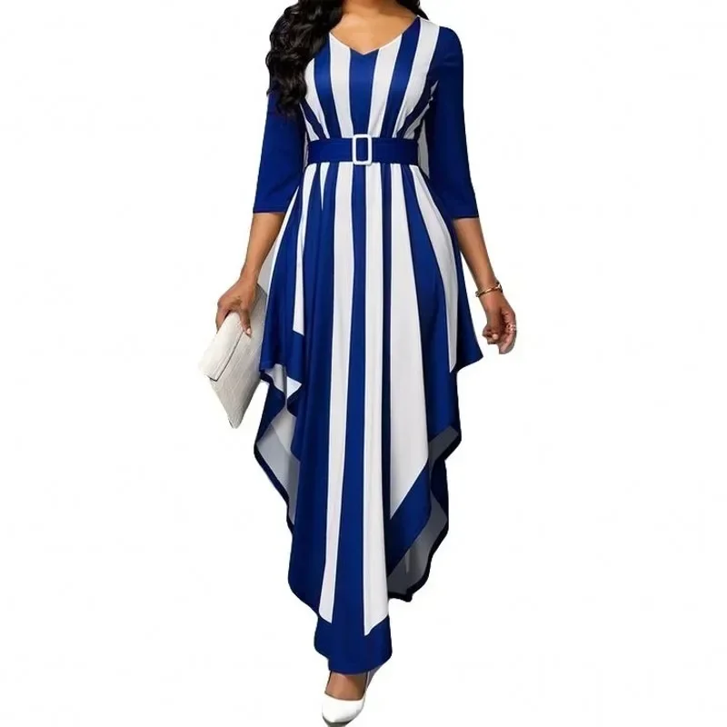 S-5XL Plus Size African Long Dresses For Women 2024 African Clothes Africa Dress Dashiki Ladies Clothing Ankara Africa Dress 4xl 5xl plus size dashiki african dresses for women africa clothing print stitching muslim fashion abaya maxi dress big size 6xl