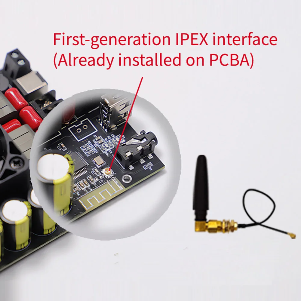 듀얼 채널 파워 오디오 앰프 보드, TPA3251 BT 5.2 220W x 2, 스테레오 디지털 파워 앰프 보드 모듈