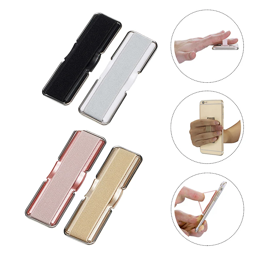 

4 Pcs Anti-drop Belt Strap Anti-slip Bracket Elastic Bands Universal Grip