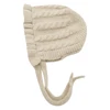 Baby Knitted Ruffled Tie Ear Protection Hats Newborn Cotton Warm Wool Hats 0-5 Years Old Baby Clothing Accessories 4