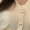 15/20/25/30mm 4-Holes Nature Color Wooden Buttons For Craft Round Sewing Button Scrapbook DIY Home Decoration Accessories - Image 2