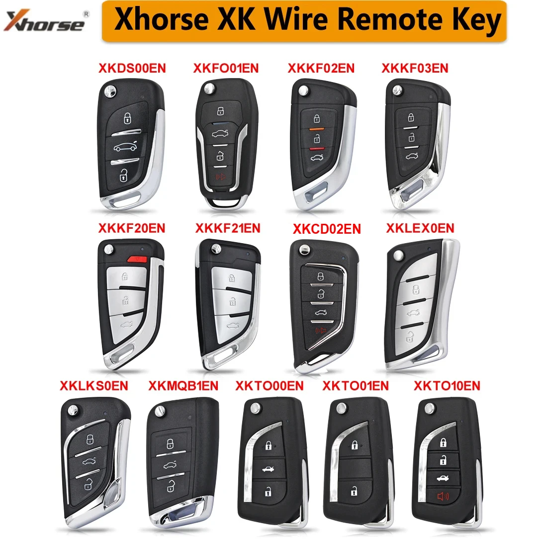 Xhorse XK Wire Universal Remote Key